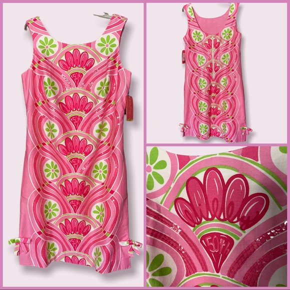 Lilly Pulitzer Dresses & Skirts - New Lilly Pulitzer 50th Anniversary Jubilee Dress Fitch Shift Shifty For Fifty 6